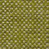 Olive green and off-white woven fabric swatch displaying a grid pattern with square motifs and a matte finish, labeled “swan > fabric (h) > h 453”.